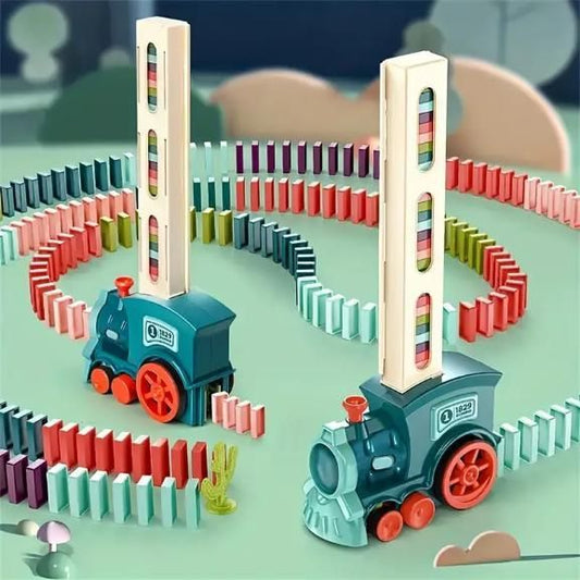 Kids’ Train Domino Playset – Educational & Fun
