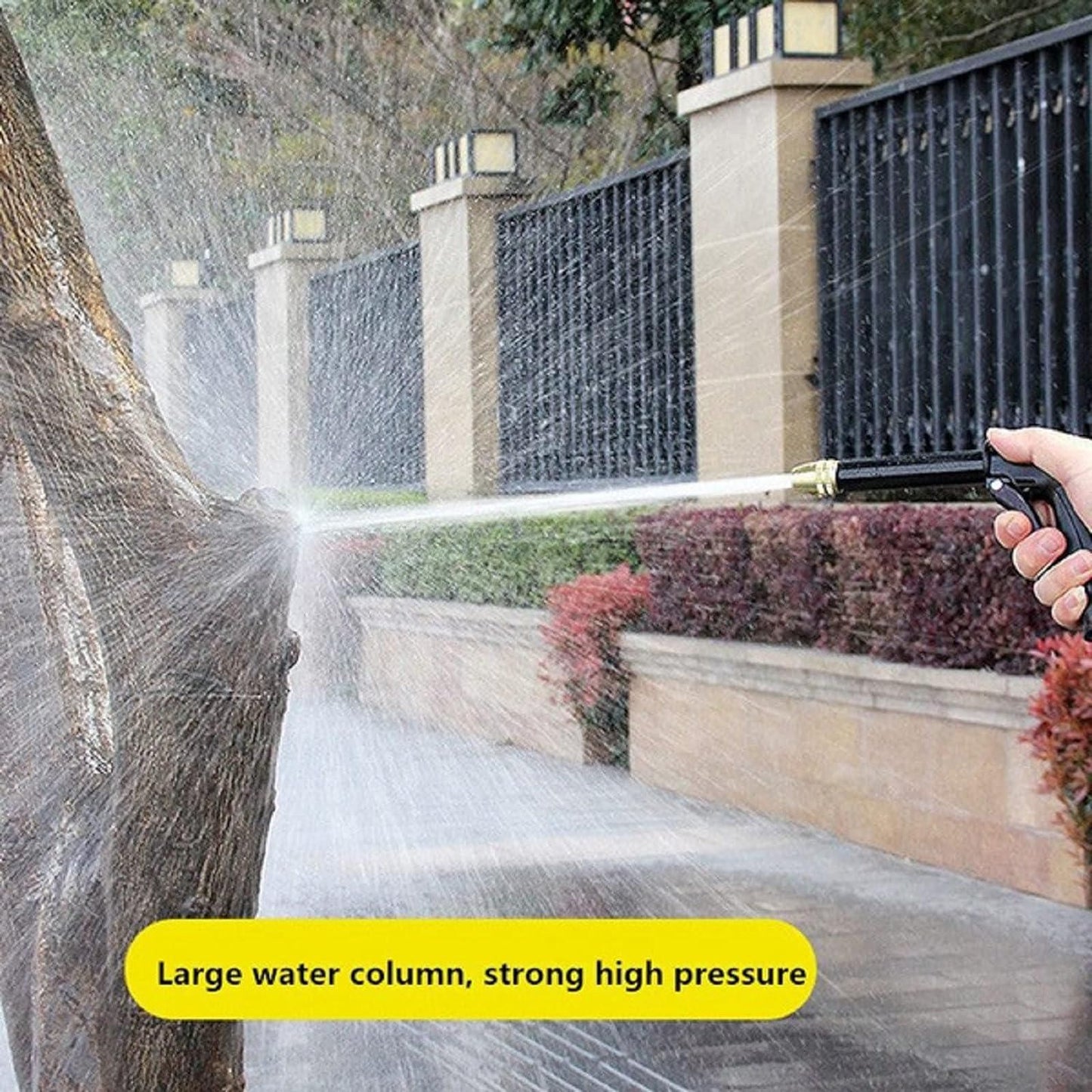 Portable High-Pressure Water Spray Nozzle – Effortless Gardening & Cleaning