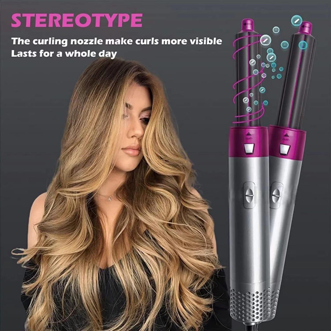 5-in-1 Hair Curler & Straightener
