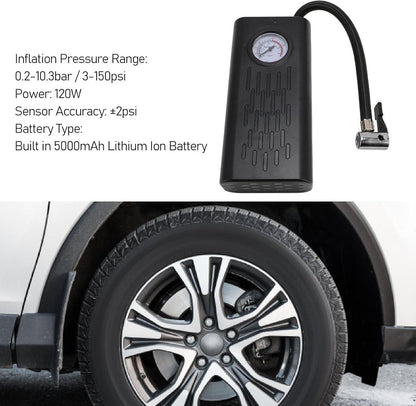 Portable Air Compressor Tire Inflator – Inflate Anytime, Anywhere!