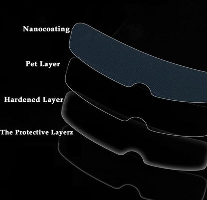 Universal Helmet Shield Anti-Fog Film – Ride Clear, Ride Safe