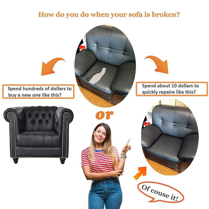 DIY Leather Repair Patch for Sofa & Home Furniture