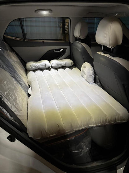 Car Travel Bed Mattress with 2 Air Pillows – Sleep Comfortably On the Go