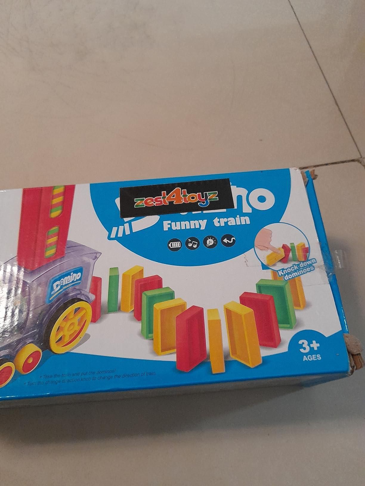 Kids’ Train Domino Playset – Educational & Fun