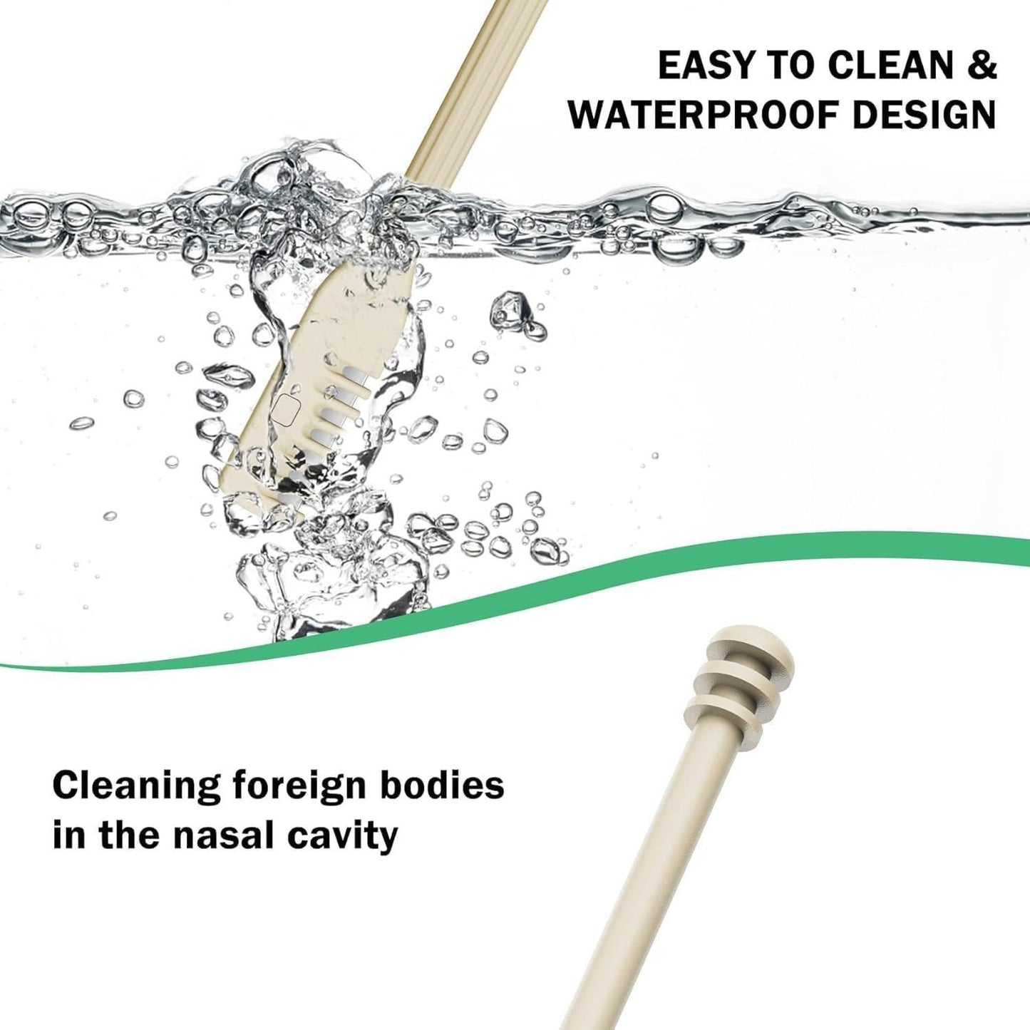 2-in-1 Nose Hair Cutter – Smooth & Safe Grooming