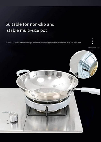 Gas Saver Stand (Set of 2) – Windproof & Energy Saving