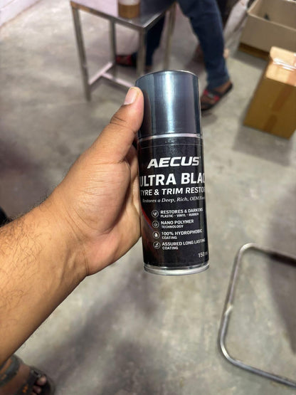 Tyre & Trim Restore Spray Coating 150ml – Shine, Protect & Revive