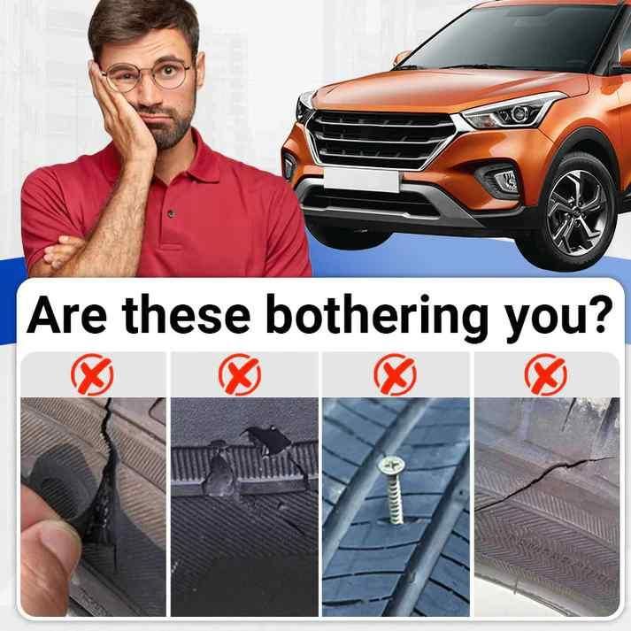 Waterproof Tyre Repair Adhesive (Pack of 2)