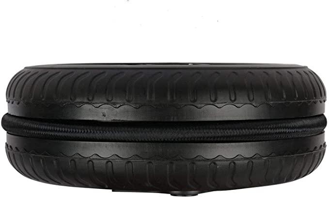 Portable Electric Tyre Shape Car Air Compressor Pump – Inflate Anytime, Anywhere!