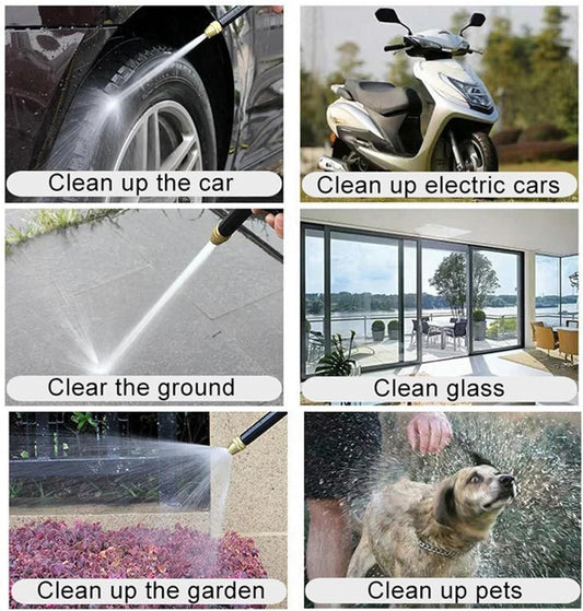 Portable High-Pressure Water Spray Nozzle – Effortless Gardening & Cleaning