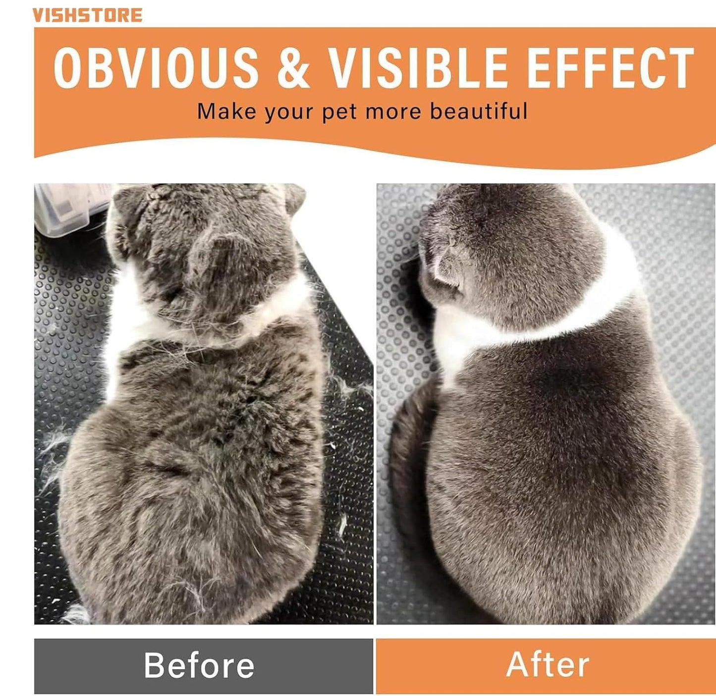 Steam Brush for Dogs & Cats – Gentle Grooming Made Easy!