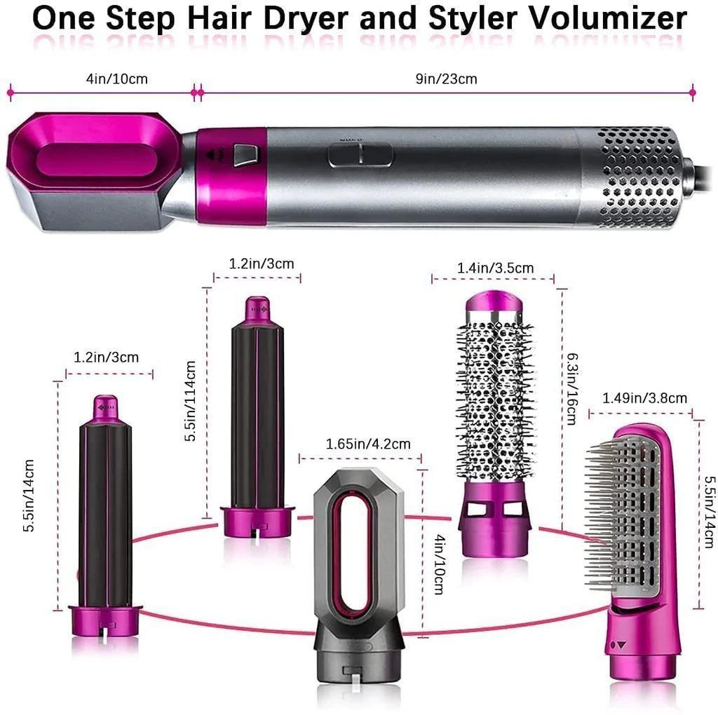 5-in-1 Hair Curler & Straightener