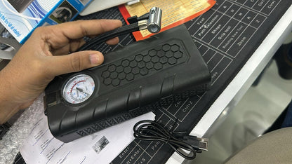 Portable Air Compressor Tire Inflator – Inflate Anytime, Anywhere!