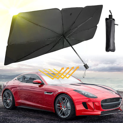 Car Windshield Sun Shade Umbrella – Beat the Heat in Seconds!