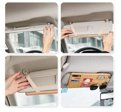Car Styling Visor Organizer – Keep Your Car Neat, Tidy & Stylish