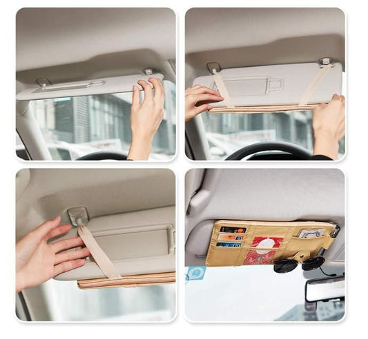 Car Styling Visor Organizer – Keep Your Car Neat, Tidy & Stylish
