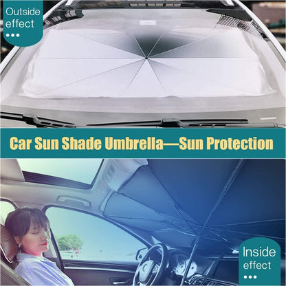 Car Windshield Sun Shade Umbrella – Beat the Heat in Seconds!