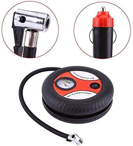 Portable Electric Tyre Shape Car Air Compressor Pump – Inflate Anytime, Anywhere!