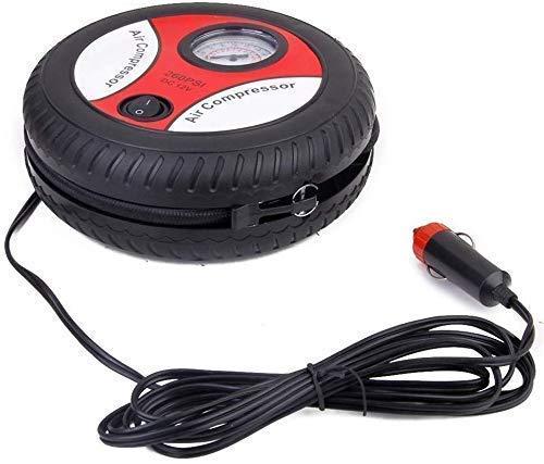 Portable Electric Tyre Shape Car Air Compressor Pump – Inflate Anytime, Anywhere!