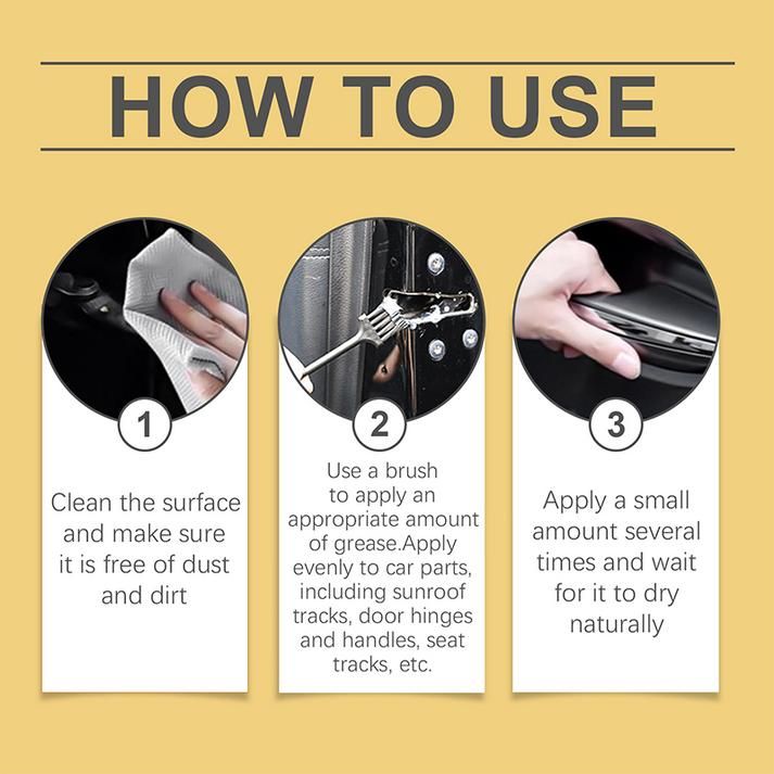 Multipurpose Car Lubricating & Anti-Wear Grease (Pack of 2)