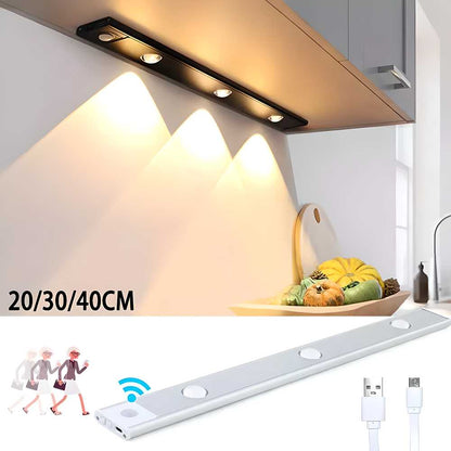 Smart USB Rechargeable PIR Sensor Cabinet Light