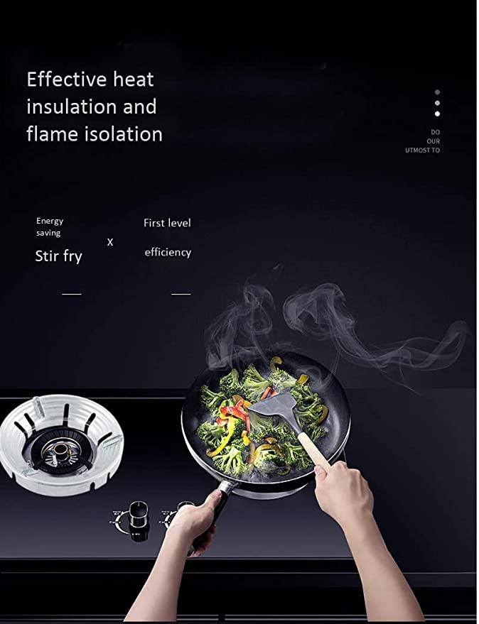 Gas Saver Stand (Set of 2) – Windproof & Energy Saving