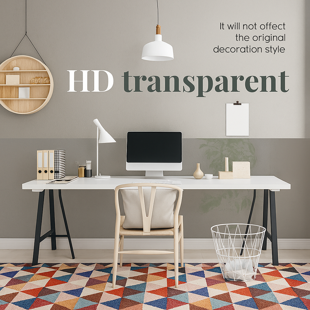 Self-Adhesive Transparent Wall Protection Film – Buy 1 Get 1 Free