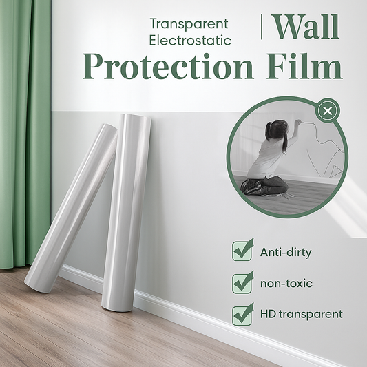 Self-Adhesive Transparent Wall Protection Film – Buy 1 Get 1 Free