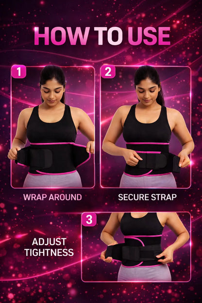 Adjustable Waist Trimmer Belt (unisex)
