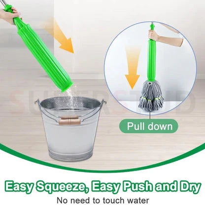 Self-twisting Water Rotating Mop