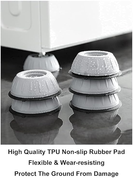 Washing Machine & Refrigerator Footpads (Pack Of 4)